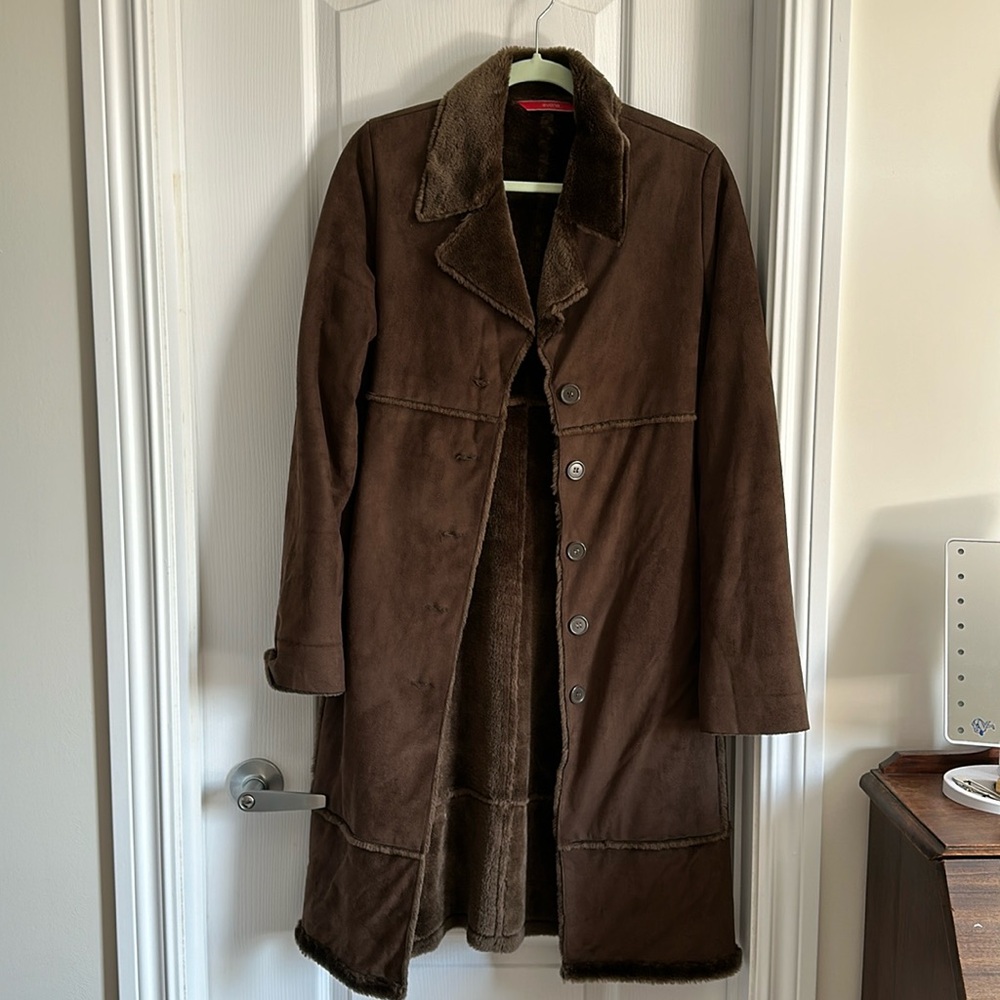 Vintage Suede Coat